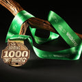 Walk 1000 miles completer medal 2026