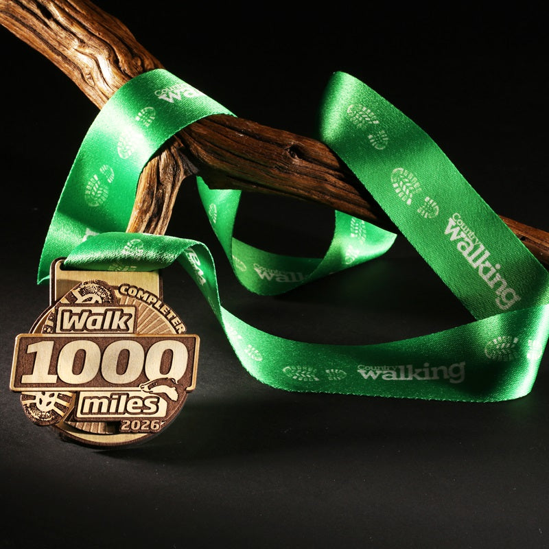 Walk 1000 miles completer medal 2026