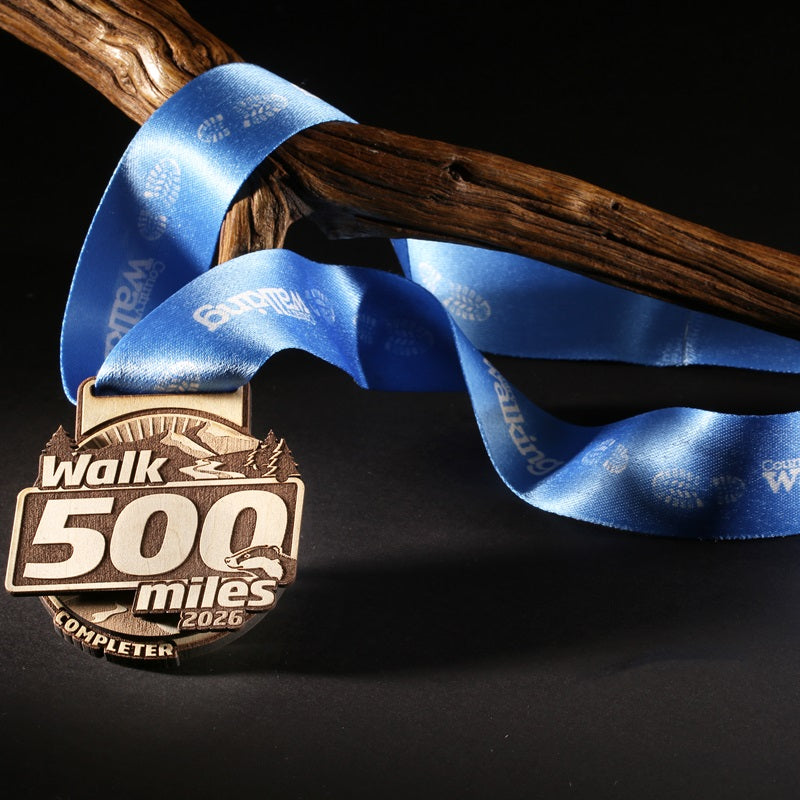 Walk 500 miles completer medal 2026